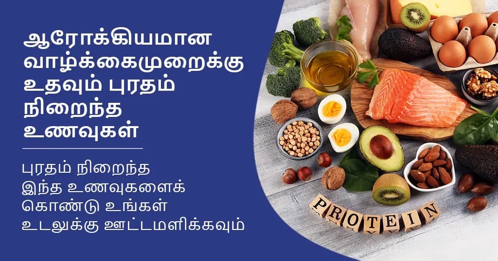 ஆரோக்கியமான வாழ்க்கை முறைக்கு உதவும் புரதச்சத்து நிறைந்த 12 சிறந்த உணவுகள்