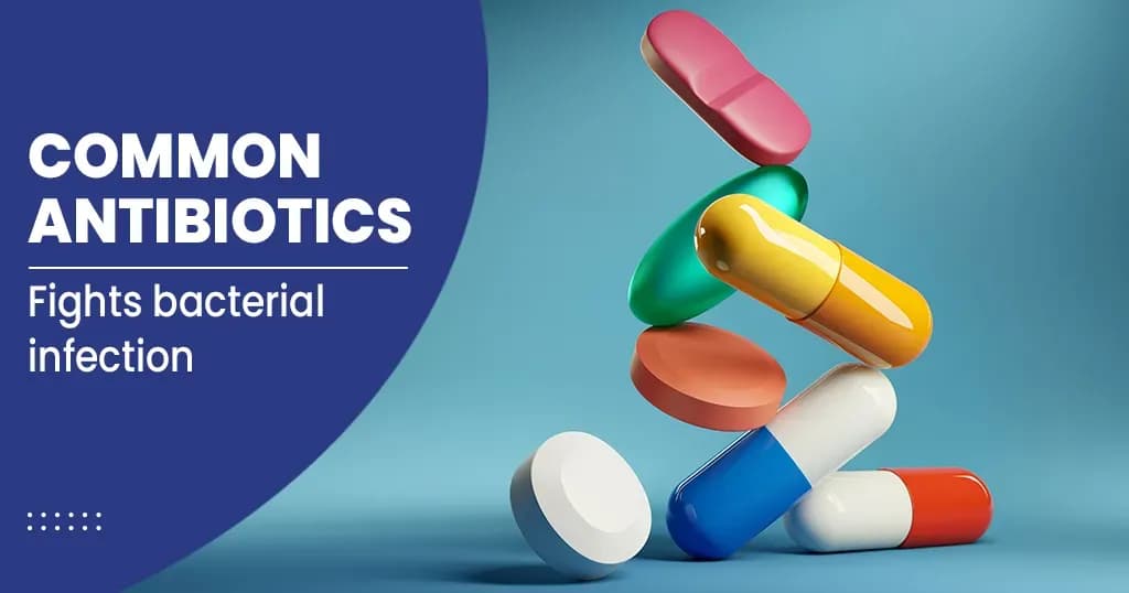 List of Common Antibiotics &amp; Types