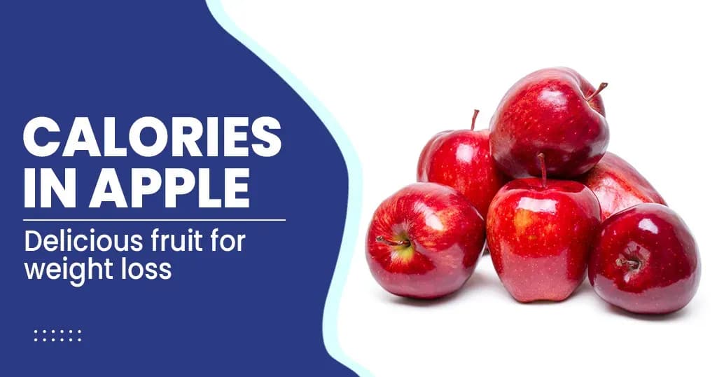 How many calories are there in an apple?