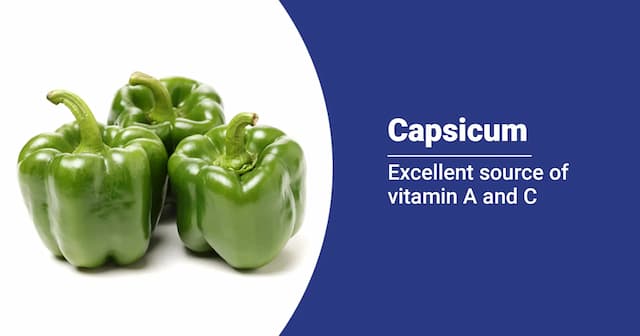 Capsicum Benefits and Nutrition  