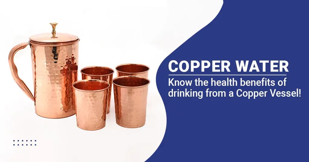 15 Benefits of drinking water from copper container