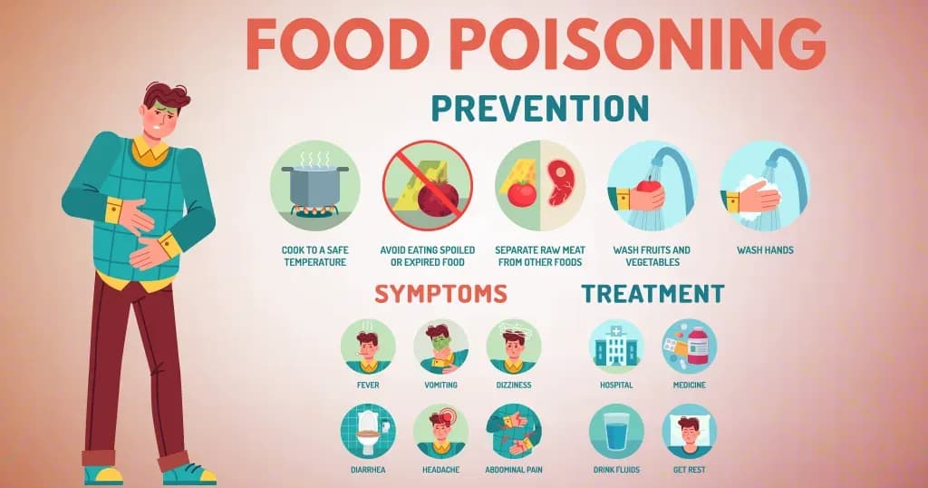 Food Poisoning – Symptoms, Causes and Treatment