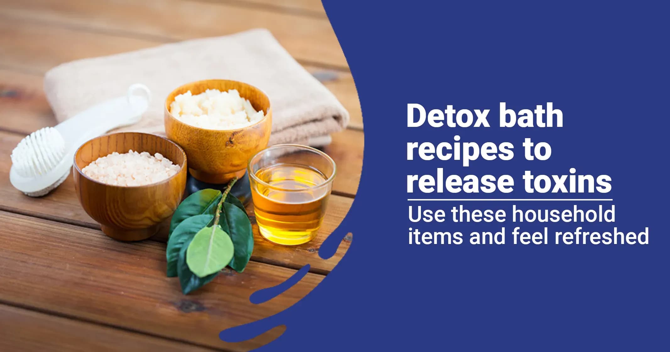 Simple & Natural Detox Bath Recipes