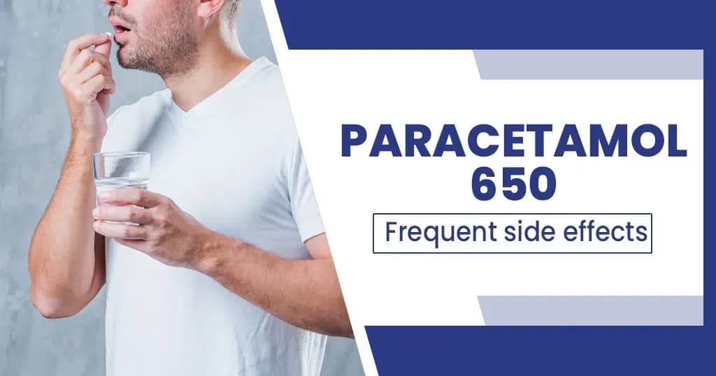 Side effects of Paracetamol-650