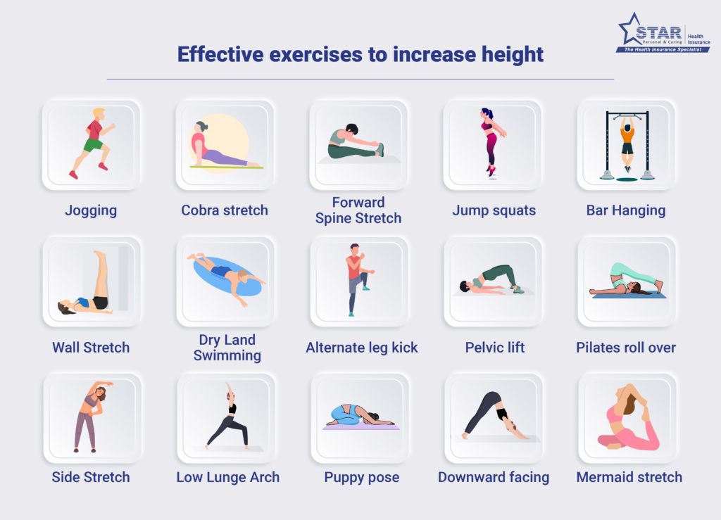 15 effective exercises to increase height