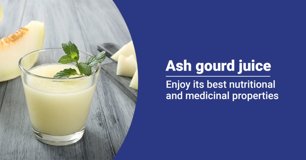 Health benefits of ash gourd juice