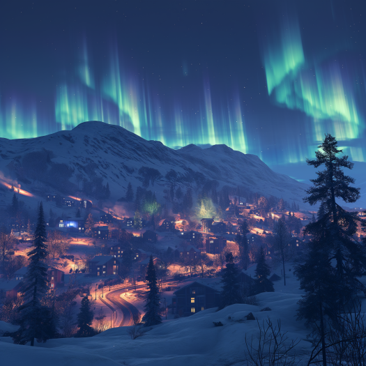 Alta the city of northern lights