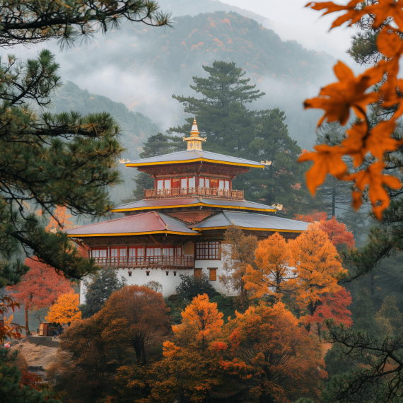 Bhutan during Autumn