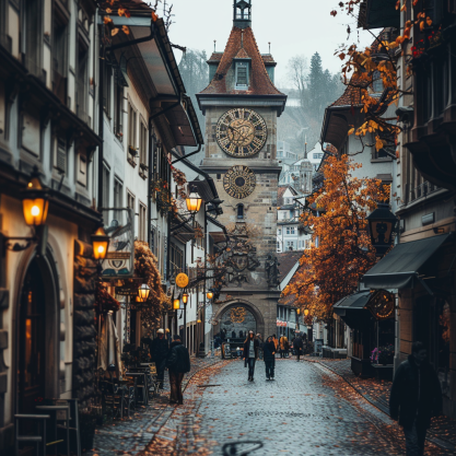 Clock Tower in Bern