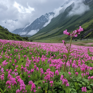 Valley of Flowers - Destinations to Explore During the Monsoon Season in India