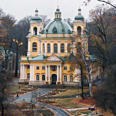 Alexander Nevsky Monastery in Saint Petersberg