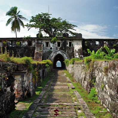 Fort San Pedro in Philippines