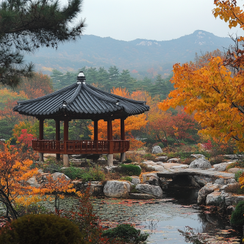 Hanbat Arboretum in Daejeon