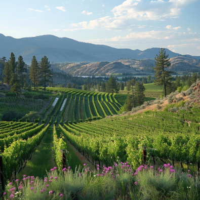 Okanagan Valley in Canada