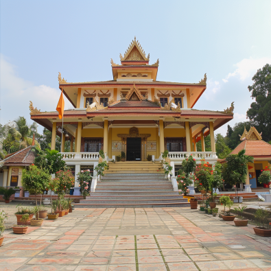 Ounalom Monastery in Phnom Penh