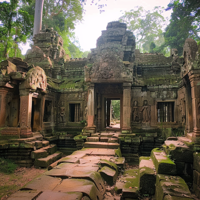  Preah Khan in Cambodia