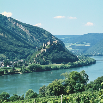 The Upper Middle Rhine Valley in Germany
