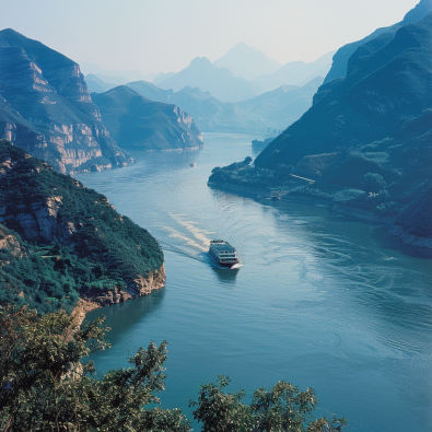 Yangtze River and the Three Gorges 