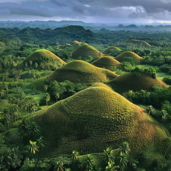 Chocolate Hills in Philippines