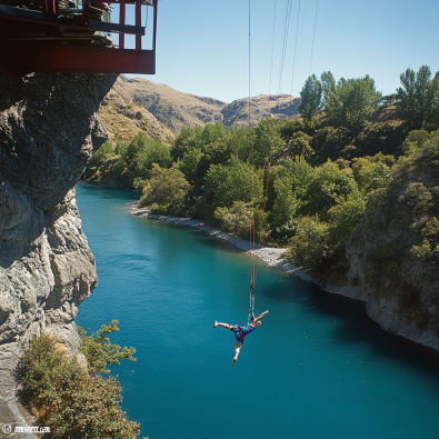 Bungy Jumping at Kawarau Bridge