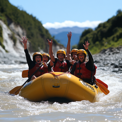 Whitewater Rafting on the Shotover River