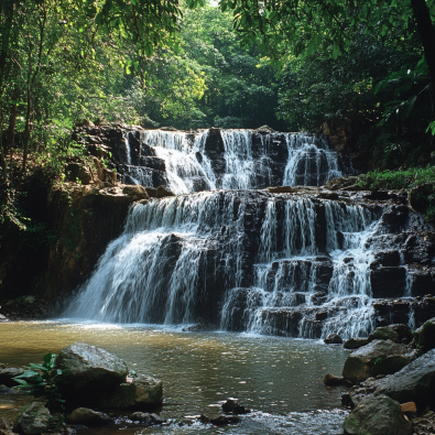  Popokvil Waterfall-places to visit in Kampot
